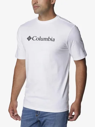 Футболка мужская Columbia Csc Basic Logo Short Sleeve White 1680051CLB-100