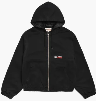 Толстовка унісекс Stussy Canvas Insulated Work Jacket Black 115716-0001