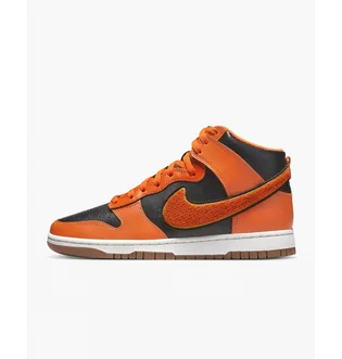 Кросівки чоловічі Nike Dunk High University Orange/Black DR8805-002