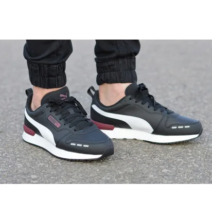 Кроссовки мужские Puma R78 Trainers Black 374127-12