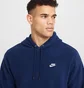 Худі чоловіче Nike Club MenS Winterized Pullover Hoodie Blue FZ0660-410