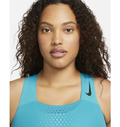 Топ женский Nike Dri-Fit Adv Aeroswift Light Blue DM8728-443