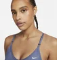 Топ женский Nike Indy WomenS Light-Support Padded V-Neck Sports Bra Blue CZ4456-491