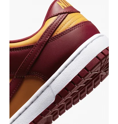 Кроссовки мужские Nike Dunk Low Retro Bordo/Orange Dd1391-701