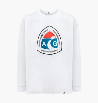 Футболка мужская Nike Nrg Acg Long Sleeve Outdoor T-Shirt White DX9450-100