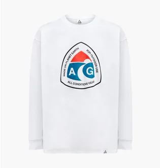 Футболка мужская Nike Nrg Acg Long Sleeve Outdoor T-Shirt White DX9450-100