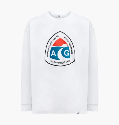Футболка чоловіча Nike Nrg Acg Long Sleeve Outdoor T-Shirt White DX9450-100