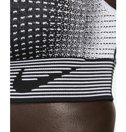 Топ жіночий Nike W Swsh Flyknit Bra White/Grey DQ5119-010