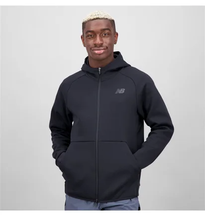 Толстовка мужская New Balance R.W.Tech Fleece Full Zip Black Mj21178Bk