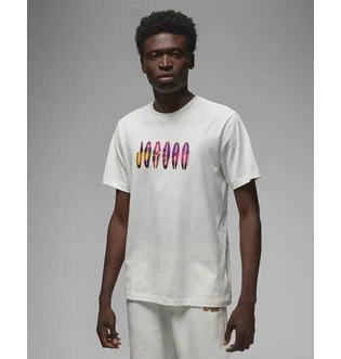 Футболка мужская Air Jordan Flight Mvp Wordmark Logo Graphic T-Shirt White Dq7366-134