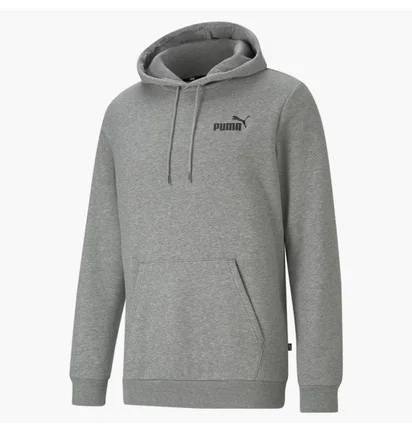 Худи мужское Puma Essentials Small Logo Hoodie Grey 586690-03