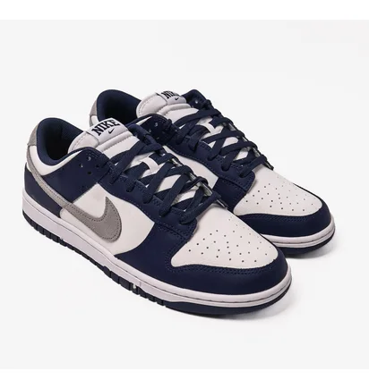 Кроссовки мужские Nike Dunk Low White/Blue Fd9749-400