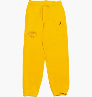 Штаны женские Air Jordan Brooklyn Fleece Pants Yellow FN5440-752