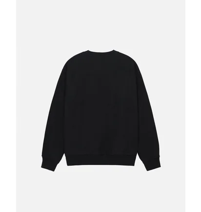 Свитшот унисекс Stussy Smooth 80 Black 1915080-0001
