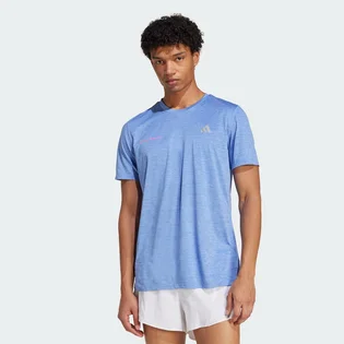 Футболка чоловіча Adidas Own The Run Melange Blue JL8725