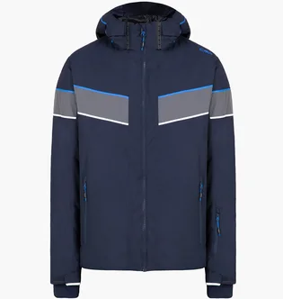 Куртка чоловіча CMP Jacket Zip Hood Detachable Blue 33Z1577D-N950