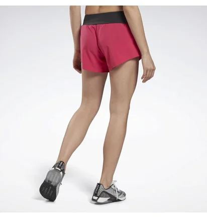 Шорты женские Reebok United By Fitness Training Shorts Red Gs7226