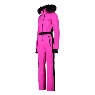 Комбінезон жіночий CMP Suit Zip Hood Softshell Pink 34W4456F-B818
