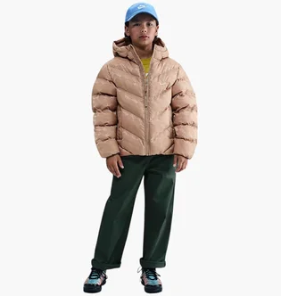 Пуховик дитячий Nike K Nsw Tf Adp Puffer Gx Beige HQ9374-200
