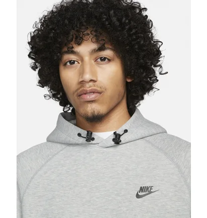 Худі чоловіче Nike Sportswear Tech Fleece Pullover Hoodie Grey FB8016-063