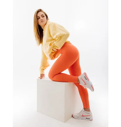 Леггинсы женские Helly Hansen W Allure Seamless Leggings Orange 53931-284