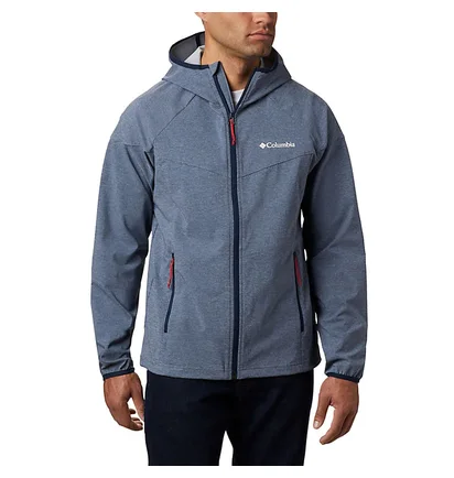 Вітровка чоловіча Columbia Heather Canyon Waterproof Blue WM1207-464
