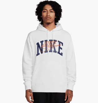 Худи мужское Nike Club Fleece Brushed-Back Hoodie White FV4447-100