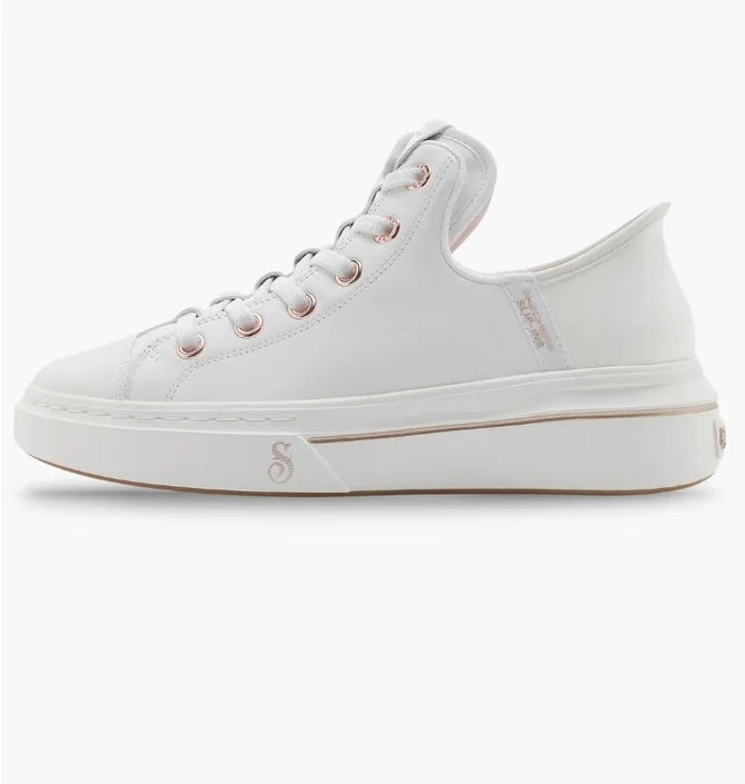 Кроссовки женские Skechers Snoop One White 186001-WHT