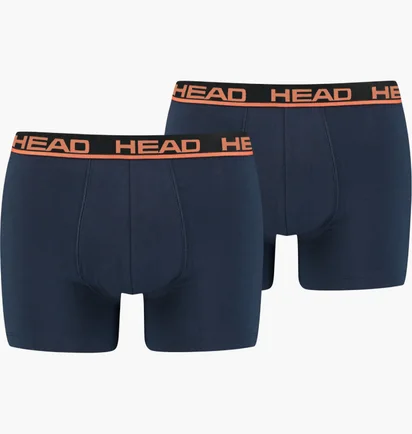 Труси чоловічі HEAD Basic Boxer Blue (2 шт) 701202741-010