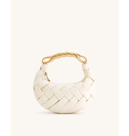 Сумка жіноча JW PEI Orla Weave Handbag White BB2023BG70356JWP