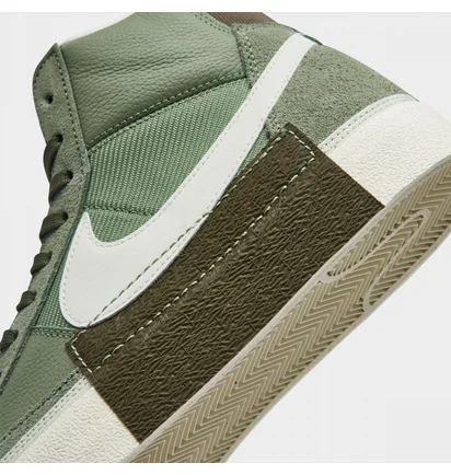 Кроссовки мужские Nike Blazer Mid Pro Club Casual Shoes Green DQ7673-301