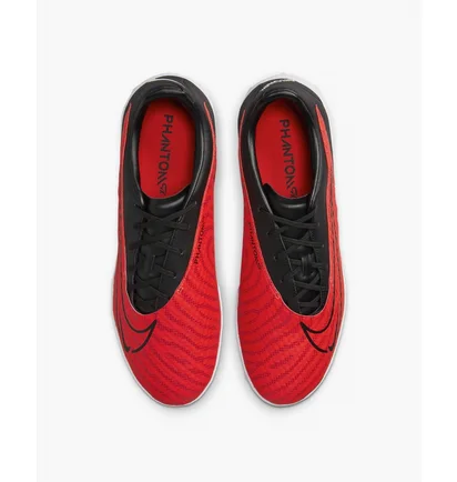 Сороконіжки унісекс Nike Phantom Gx Academy Turf Soccer Shoes Red/Black DD9477-600