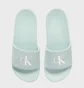 Тапочки мужские Calvin Klein Slide Monogram Turquoise YW0YW01835-TGW