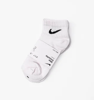 Шкарпетки унісекс Nike Everyday Ltwt Ankle (3 пари, неутеплені) SX7677-100