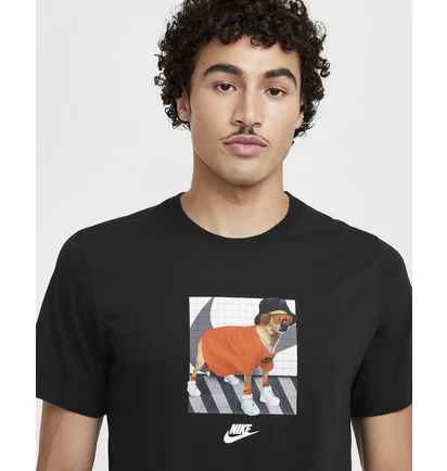 Футболка чоловіча Nike U Nsw Tee Hbr Open 1 Black HJ3271-010