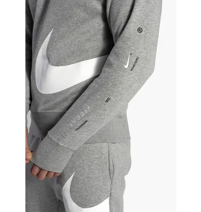Світшот чоловічий Nike Big Swoosh Grey DR8995-063
