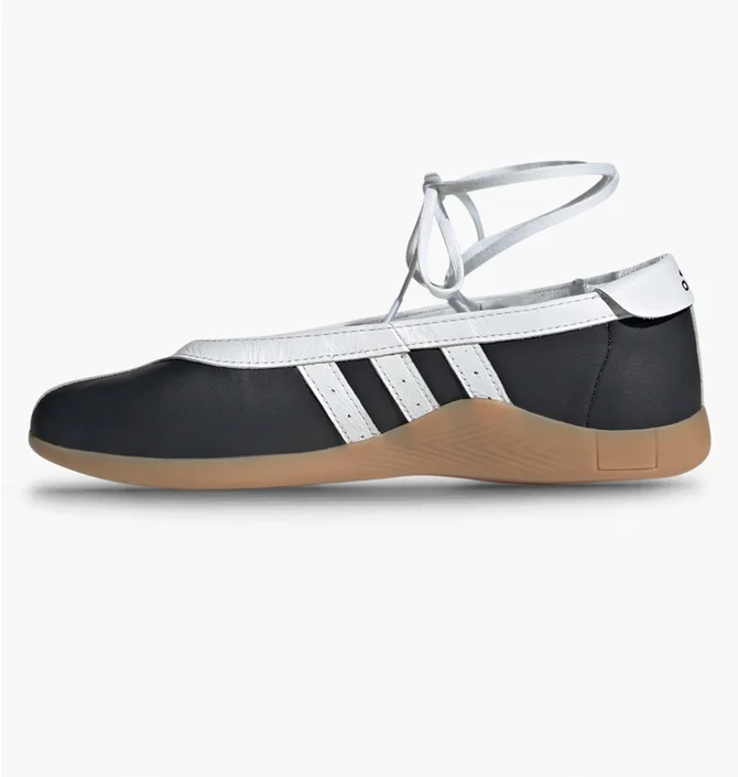 Балетки женские Adidas Taekwondo Mei Ballet Black/White JR7031