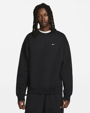 Свитшот мужской Nike Solo Swoosh Black Dx1361-010