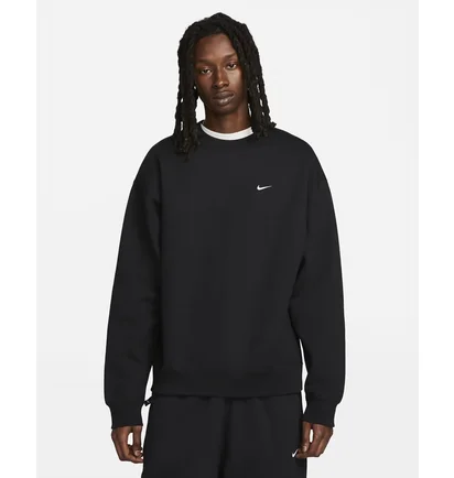 Свитшот мужской Nike Solo Swoosh Black Dx1361-010