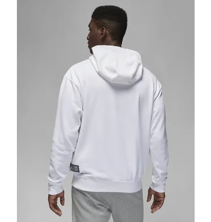 Толстовка мужская Air Jordan Paris Saint-Germain Hoodie White Dn6150-100