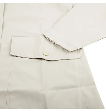 Пальто унісекс Rains Jackets Beige 1824-OFFWHITE