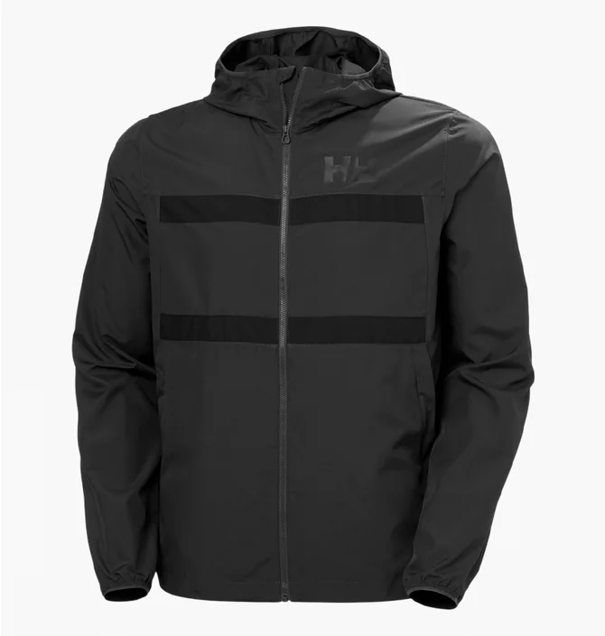 Ветровка мужская Helly Hansen Salt Stripe Black 34453-980