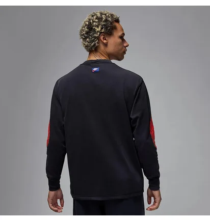 Лонгслів чоловічий Air Jordan Air Wsh 85 Ls Crew Black IB3134-010