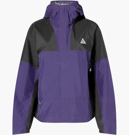 Куртка жіноча Nike Acg Cascade Rain Jacket Violet/Black DV9522-555