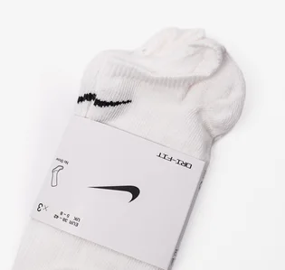 Шкарпетки унісекс Nike (3 пари) Value No Show White SX2554-101