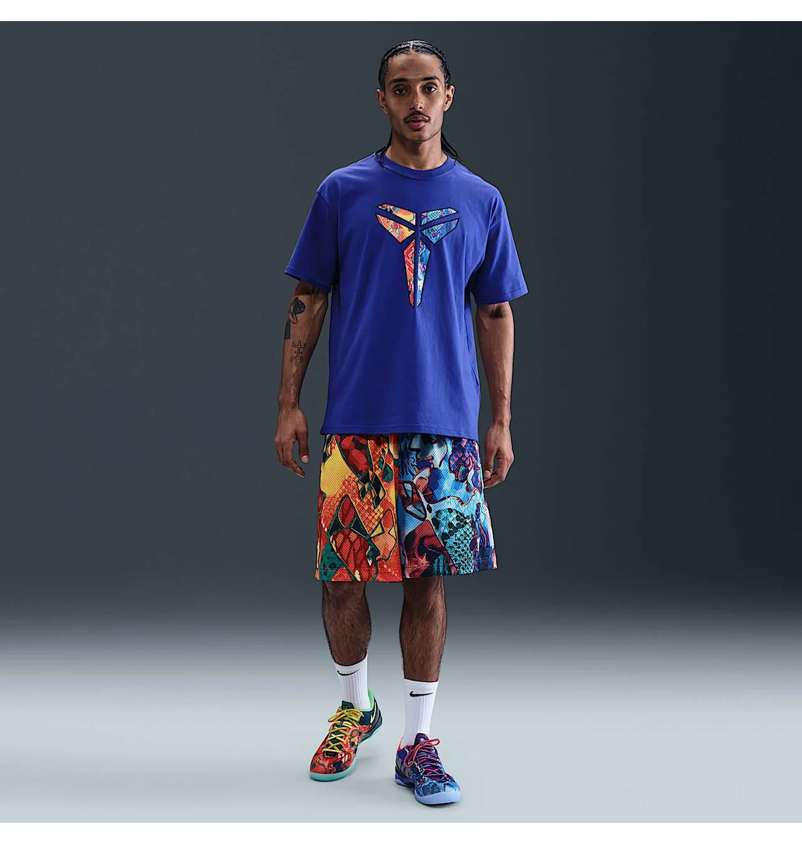 ᐉ Футболка мужская Nike Kobe Blue HJ3422-539 - купить в интернет