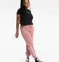 Штаны унисекс Converse Wordmark Fleece Pant Emb Pink 10024542-698