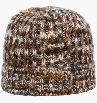 Шапка женская CMP Knitted Hat Fleece Lining Brown 5505679-P814