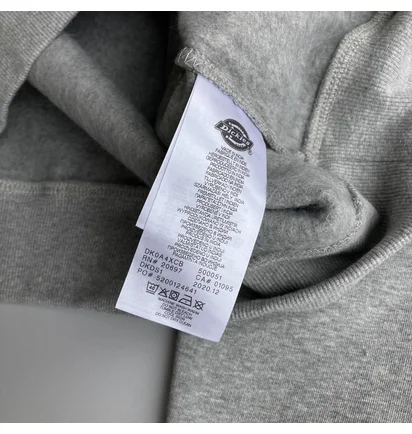 Худі чоловіче Dickies Iconlogo Hodie Grey DK0A4XCBGYM1
