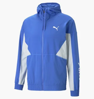Куртка чоловіча Puma Fit Woventraining Jacket Blue 522128-92